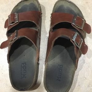 Brown sandals